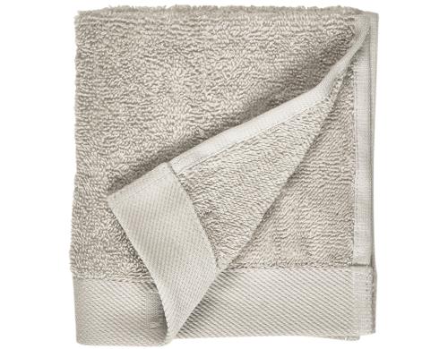 Sdahl Waschlappen 30x30 Comfort Light grey Baumwolle 100% organic