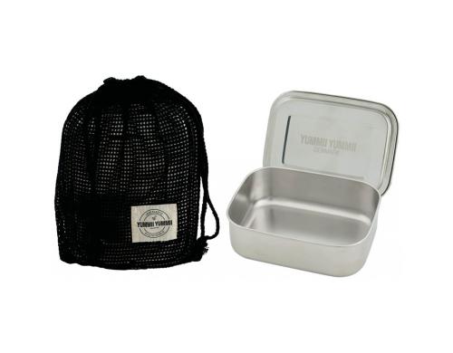 Yummii Yummii Bentobox large 1 1.8 Liter, 23x17.5x7cm, Stahl