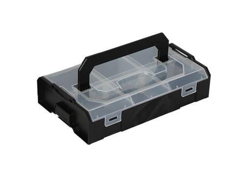 L-BOXX Mini transp. Deckel schwarz mit transparentem Deckel