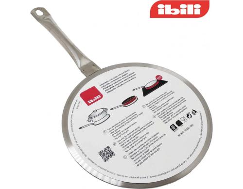 Ibili Adapter Induktion-Ceranfeld 14 cm Edelstahl, 14 cm