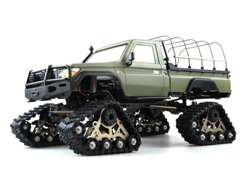 Amewi RCX10PTS Scale Crawler Militr grau 1:10, Pro, Tracks, Cage