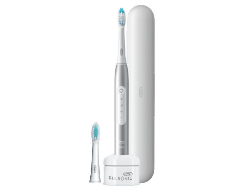 Oral-B Elektro Pulsonic Slim Luxe 4500 Platinum mit Reiseetui