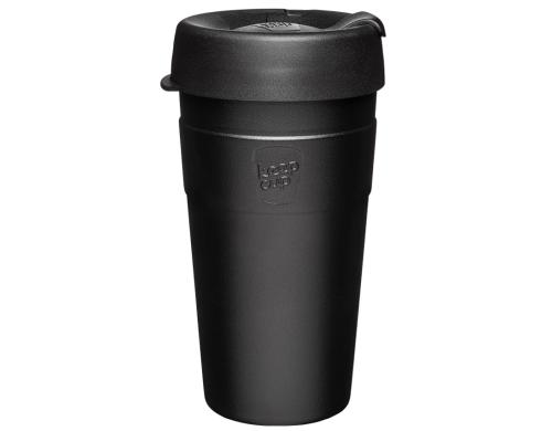 KeepCup Thermobecher L schwarz 454ml, Doppelwand-Edelstahl