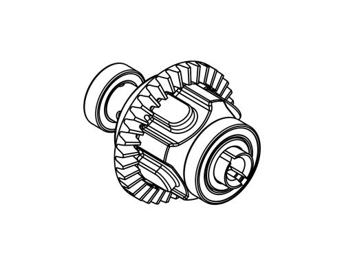 Amewi Differential komplett RCX10