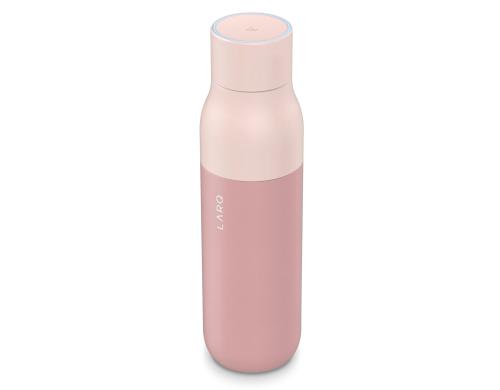 LARQ Thermoflasche Himalayan Pink 500ml Edelstahl, UVC Reinigungstechnologie