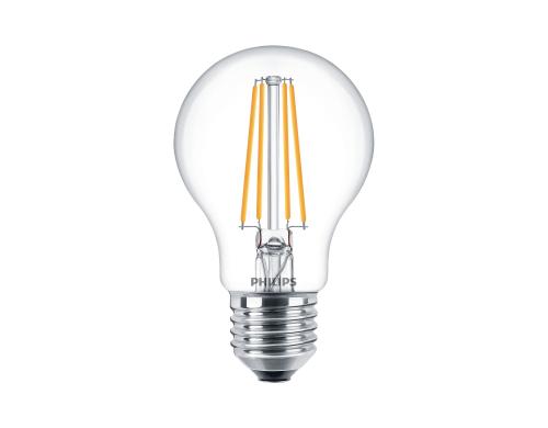 Philips LED Lampe 7W (60W) E27, A60, 806lm, 4000K, klar