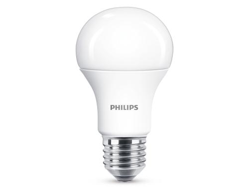 Philips LED Lampe 10.5W (100W) 2er Pack, E27, A60, 1521lm, 2700K, matt