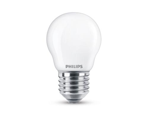 Philips LED Lampe 2.2W (25W) E27, P45, 250lm, 2700K, matt