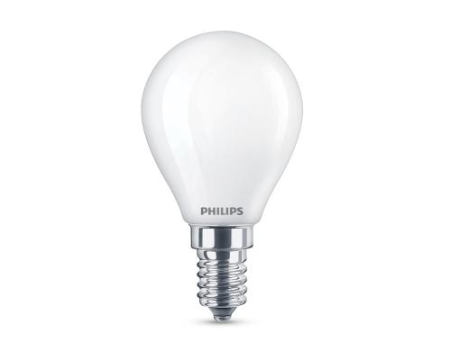 Philips LED Lampe 4.3W (40W) E14, P45, 470lm, 4000K, matt