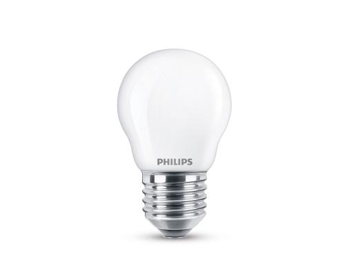 Philips LED Lampe 4.3W (40W) E27, P45, 1055lm, 2700K, matt