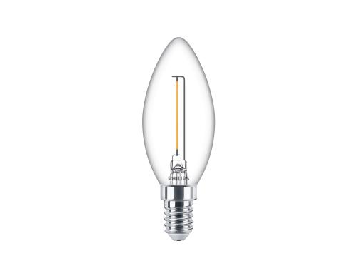 Philips LED Lampe 1.4W (15W) E14, B35, 470lm, 2700K, klar