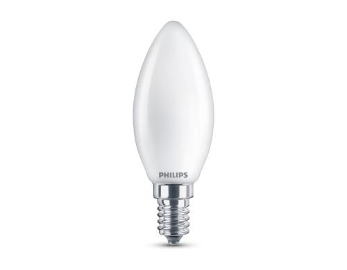 Philips LED Lampe 2.2W (25W) E14, B35, 250lm, 2700K, matt