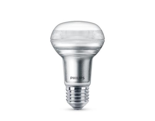 Philips LED Lampe 3W (40W) E27, R63, 210lm, 2700K, klar