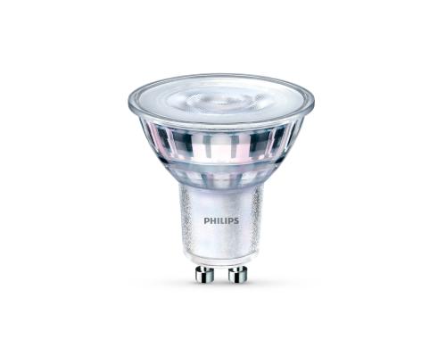 Philips LED Lampe 4.6W (50W) GU10, GU10, 345lm, 2200-2700K, klar