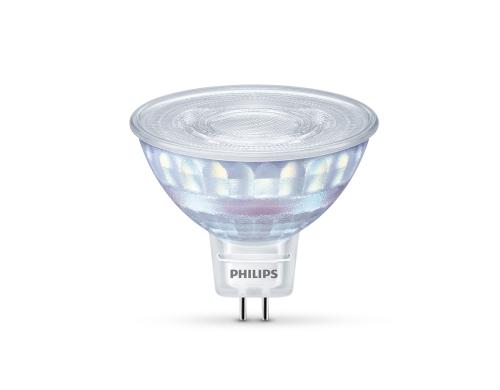 Philips LED Lampe 7W (50W) GU5.3, MR16, 621lm, 2200-2700K, klar