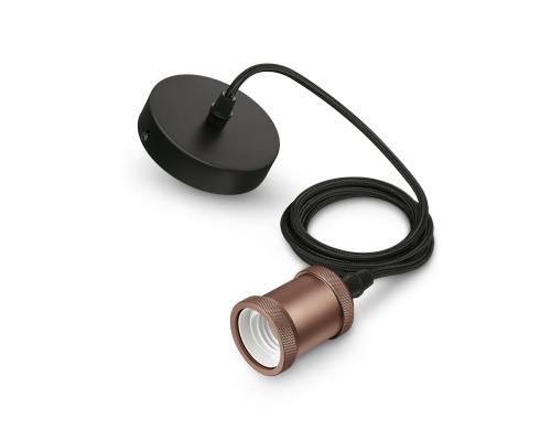 Philips Vintage Schnurpendel E27 Rose Gold, max 40W