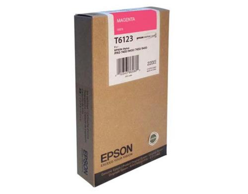 Tinte Epson T612300, magenta Stylus Pro 7400/7450/9450 200ml