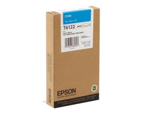 Tinte Epson T612200, cyan Stylus Pro 7400/7450/9450 200ml