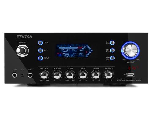 Fenton AV-120FM-BT Stereo HiFi & Karaoke Verstrker