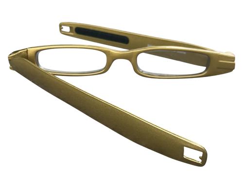 Figoline Lesebrille Gold +1.50 140 x 10mm, aus Kunststoff