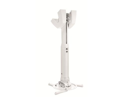 Vogel's PPC 1540 Projektor Deckenhalter Hhenverstellbar 40-55cm, -15Kg, weiss