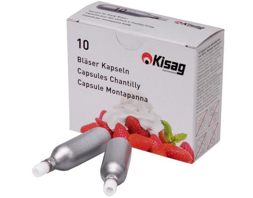 Kisag Kisag Kapseln 10 Stck 7.5g N2O, recyclebarer Stahl