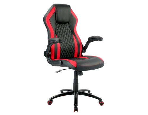 Racingchair CL-RC-BR-2 Gaming Chair schwarz/rot