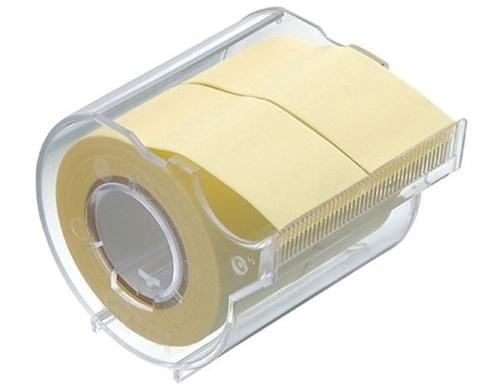 NT Cutter Yamato selbstklebende Haftnotiz 1 Rolle, yellow, 25mm