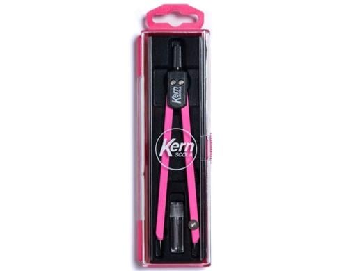 KERN Scola Zirkel Neon pink Lnge 135 mm, max. Kreis ca 300 mm