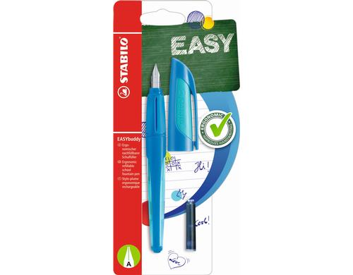 STABILO EASYbuddy Fllfederhalter blau/Hellblau