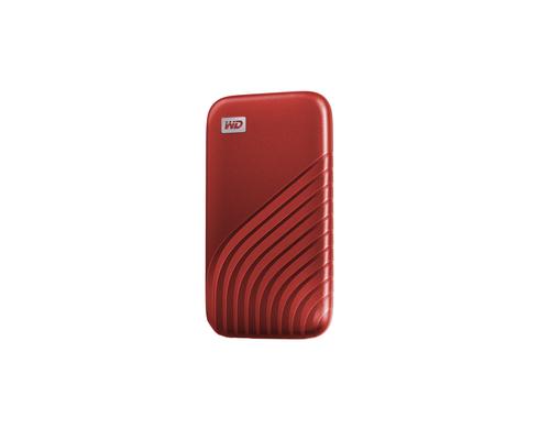 WD My Passport SSD 1TB Red USB3.1 Type-C/-A / NVMe / 1050MB/s /256-bit