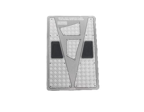 RC4WD Steel Front Side Hood Diamond Plates 2015 Land Rover Defender D90