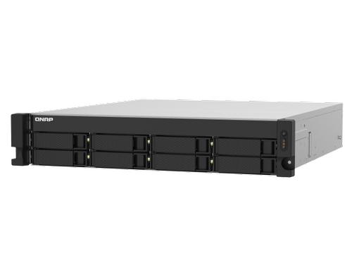 QNAP NAS TS-832PXU-RP-4G, 8-bay 2U Rack, redundante PSU, Quad-C 1.7GHz, 4GB