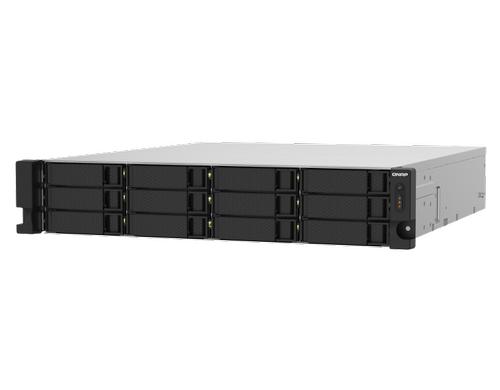 QNAP NAS TS-1232PXU-RP-4G, 12-bay 2U Rack, redundante PSU, Quad-C 1.7GHz, 4GB