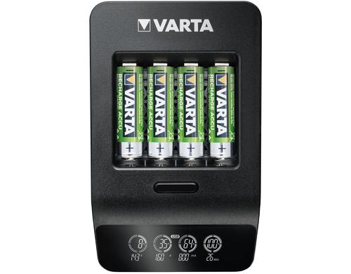 Varta LCD Smart Charger + 4xAA 2100mAh R2U 