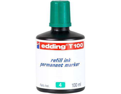 Edding Nachflltusche T-100 Permanent 100 ml, grn