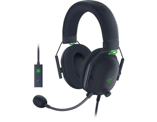 Razer Blackshark V2, Black 3,5 mm, USB