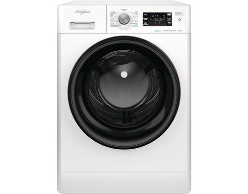 Whirlpool Waschmaschine FFB 9448 BEV CH C, 9kg, 78dB, weiss, Beladungserkennung