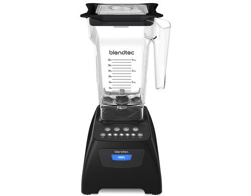 Blendtec Standmixer Classic 575 Fourside 1560W, 2l, BPA frei, 9 Programme, schwarz