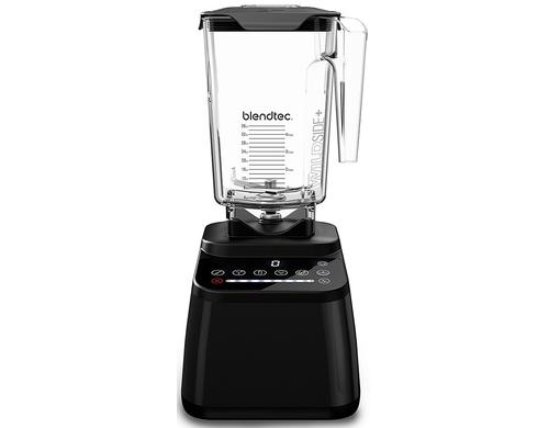 Blendtec Standmixer Designer 650 1560W, 2.6l, BPA frei, 6 Programme, schwarz