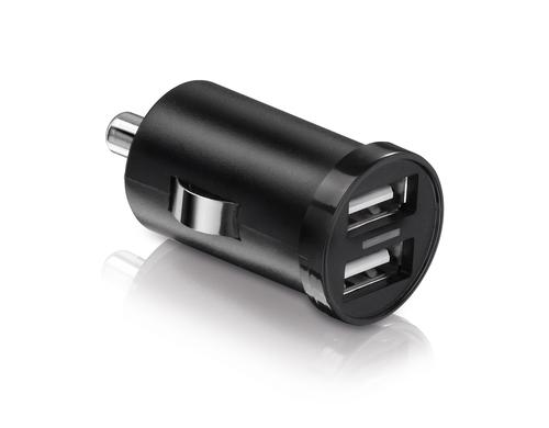 DeleyCON KFZ 12V - 2x USB Ladegert, 5Volt Port1: 1.2Ampere, Port2: 1.2Ampere