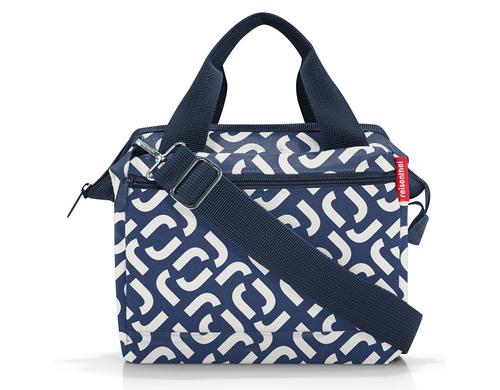 Reisenthel Schultertasche Allrounder cross signature navy, 4 l, 22 x 24 x 13 cm