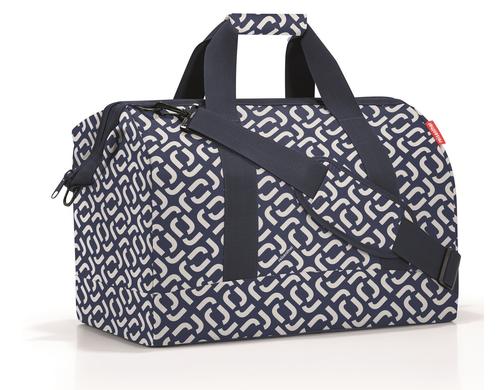 Reisenthel Schultertasche Allrounder L 30 l signature navy, 48 x 39.5 x 29 cm