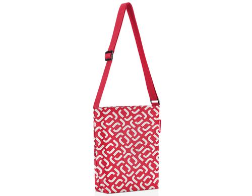 Reisenthel Schultertasche shoulderbag S signature red, 29 x 28.5 x 7.5 cm, 4.7 l