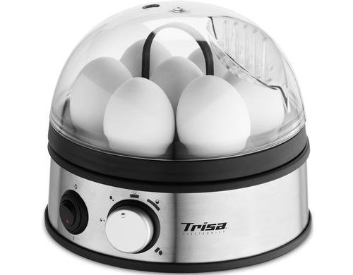 Trisa Eierkocher EggMaster 7 Eier, 400W, silber