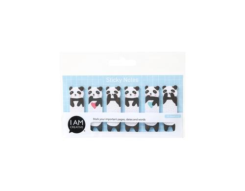 I am Creative Sticky Notes Panda 6 x 20 Stck