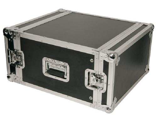 Power Dynamics PD-F6U 19 Flightcase, 6HE, schwarz