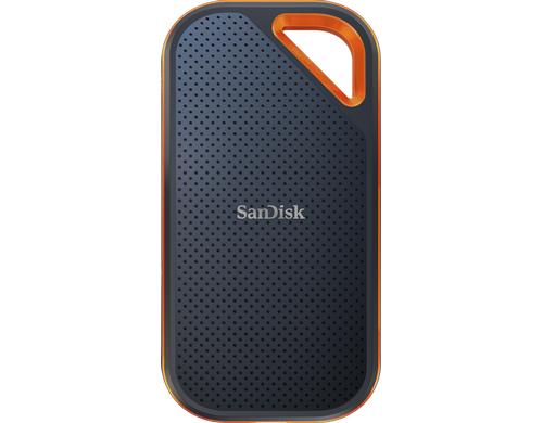 SanDisk SSD Extreme Pro Portable 1TB USB Typ-C, USB3.2 (Gen 2x2) Lesen: 2000MB/s