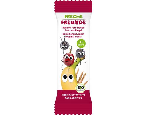 Freche Freunde Getreideriegel Banane, rote Traube & Aronia 4x23g