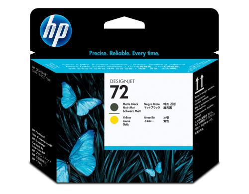 HP Druckkopf Nr.72 - MBlack+Yellow (C9384A) zu DesignJet T1100